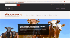Desktop Screenshot of bukaciarnia.pl