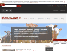 Tablet Screenshot of bukaciarnia.pl